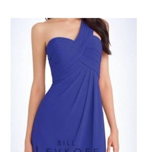 EUC Dress: Bridesmaid/Homecoming One-Shoulder, Chiffon, Short, Just Cleaned